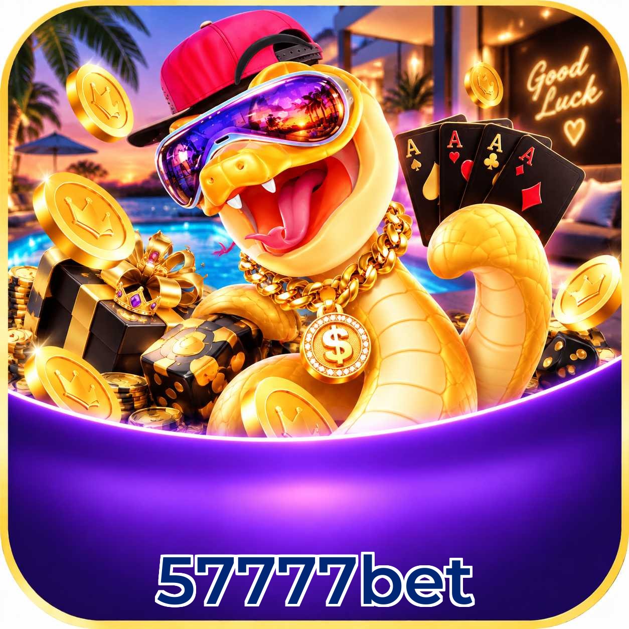 57777bet Telegram Stats
